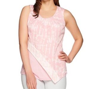 H by Halston Pink Azalea Asymmetrical Top - 6